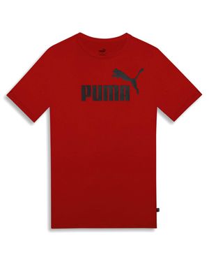 Camiseta Puma Ess Logo Infantil