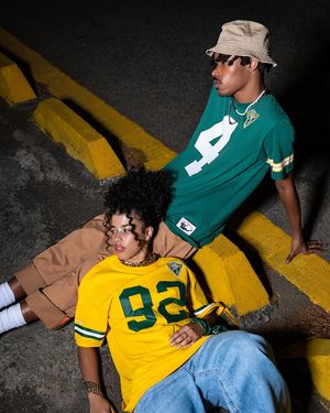 Camisa Mitchell & Ness Favre Masculina