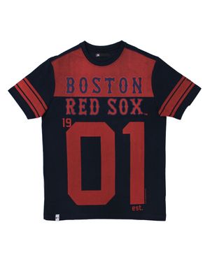 Camiseta New Era Big Number Red Sox 7 Masculino