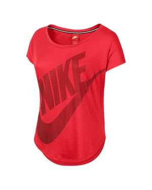 Camiseta Nike Manga Curta Signal Top Shine Feminino