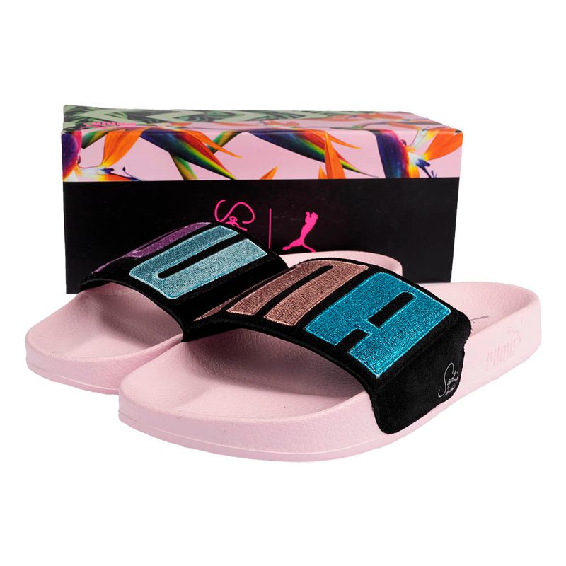 Chinelo-Puma-x-Sophia-Webster-Leadcat-Suede-Feminino-4