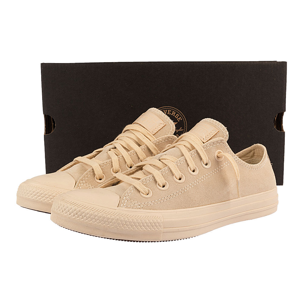Tenis-Converse-Chuck-Taylor-All-Star-Suede-Bege-4
