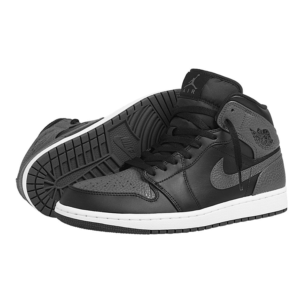 Tenis-Nike-Air-Jordan-1-Mid-Masculino-Preto-5