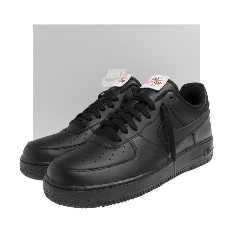 Tenis-Nike-Air-Force-1-07-QS-Masculino-Preto-4