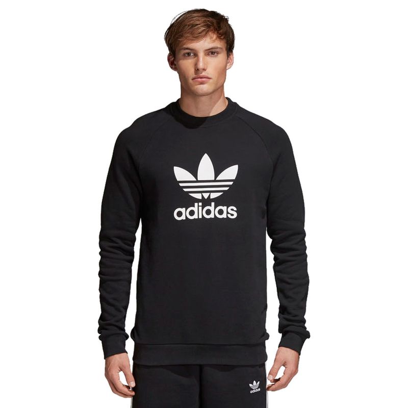 Blusa adidas Trefoil Crew Masculina