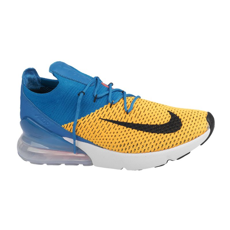 Tenis-Nike-Air-Max-270-Flyknit-Masculino-Amarelo