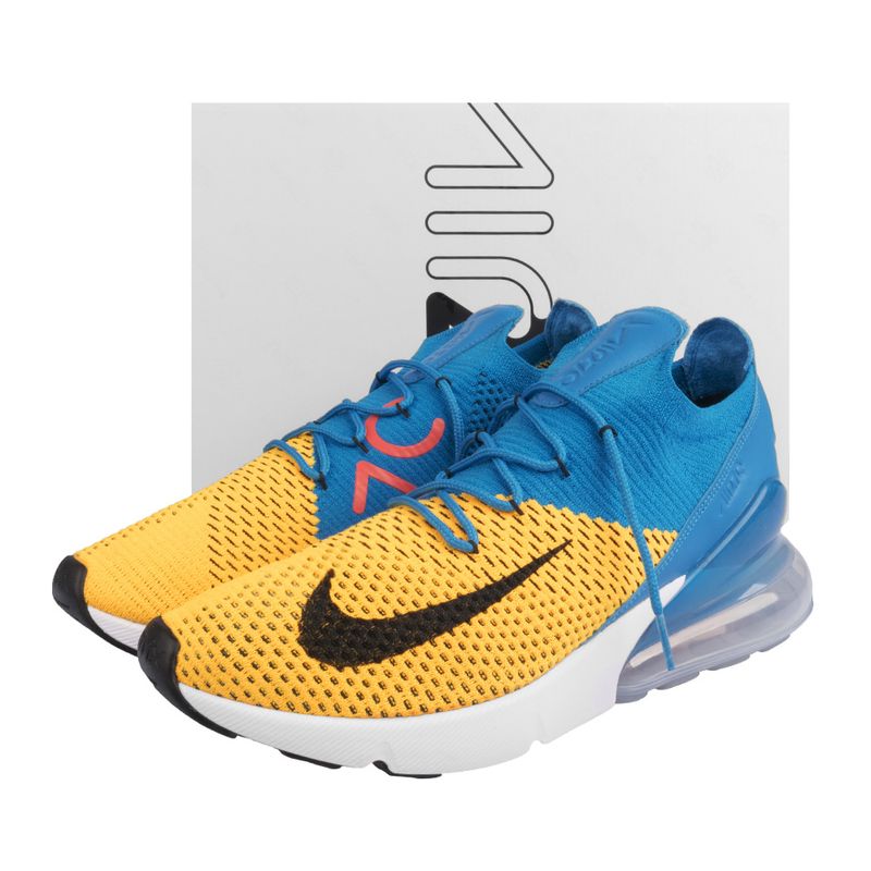 Tenis-Nike-Air-Max-270-Flyknit-Masculino-Amarelo-4