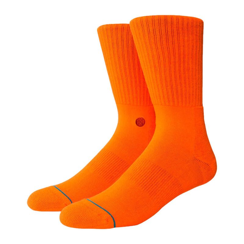 Meia-Stance-Icon-Masculina-Laranja