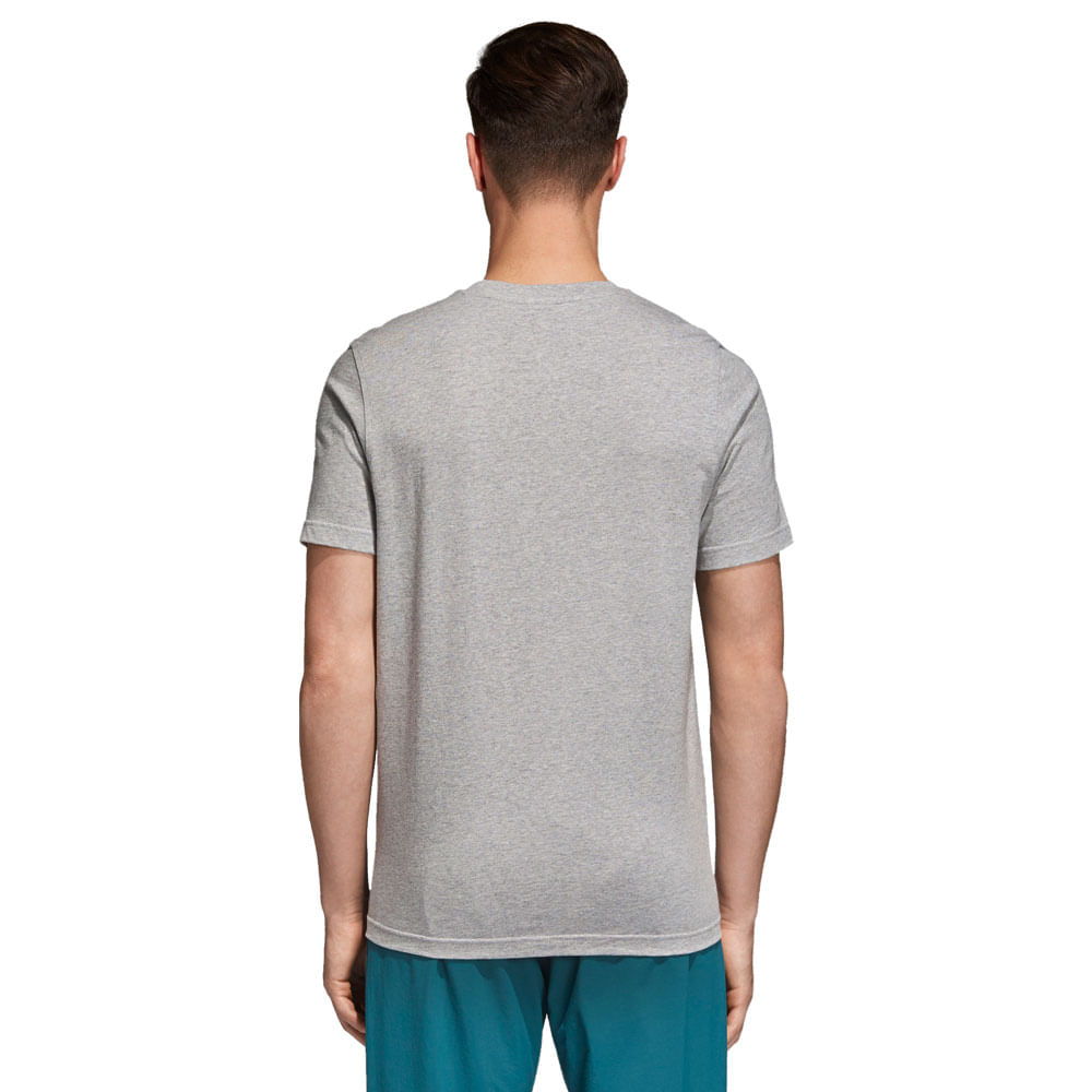 Camiseta-adidas-Trefoil-Masculina-Cinza-3