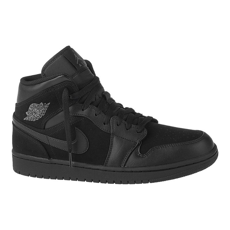 Tenis-Air-Jordan-1-Mid-Masculino-Preto