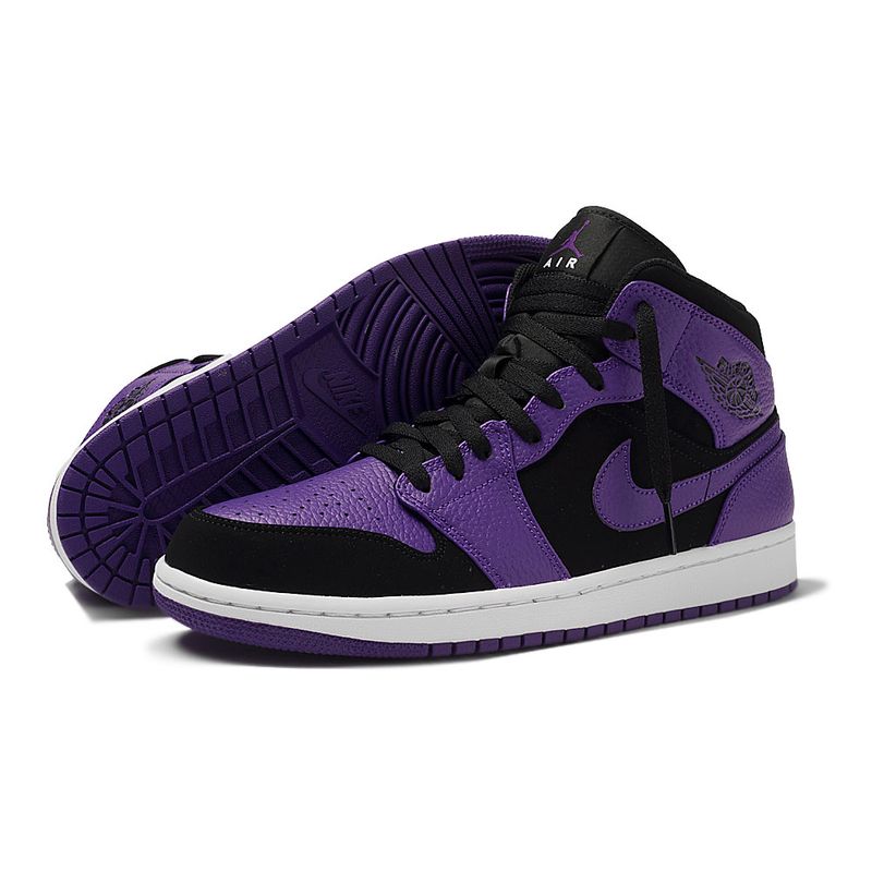 Tenis-Air-Jordan-1-MID-Masculino-Roxo-5