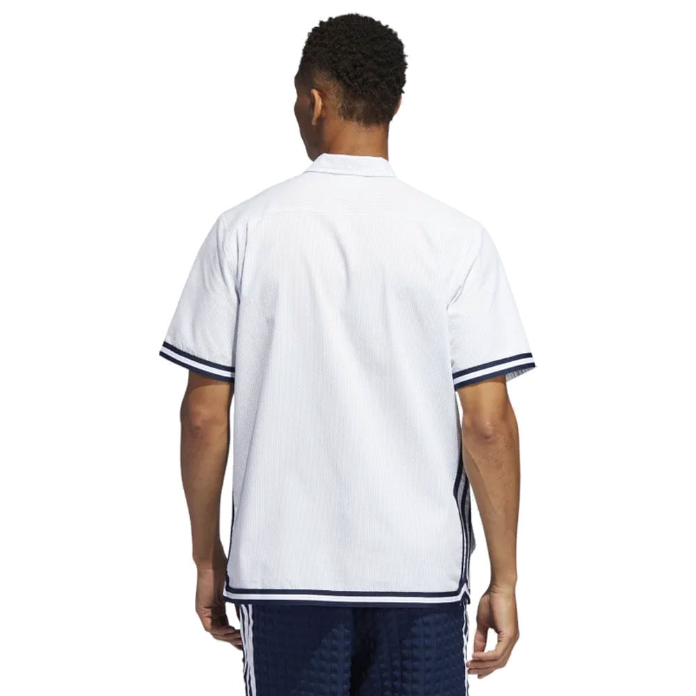 Camiseta-adidas-Seersucker-Snap-Masculina-Branco-3