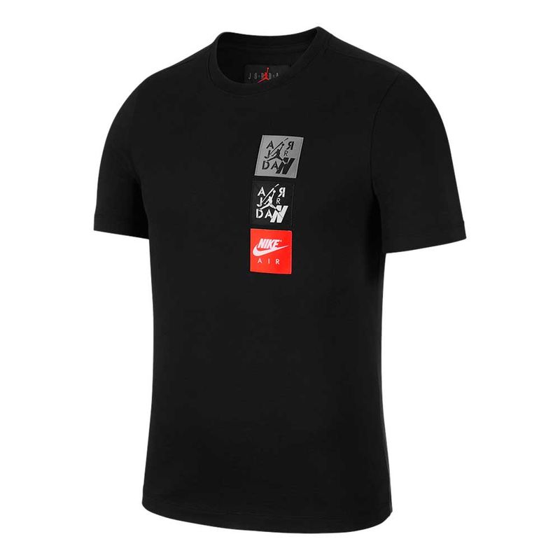 Camiseta-Jordan-Legacy-AJ4-Woven-Labels-Masculina-Preta
