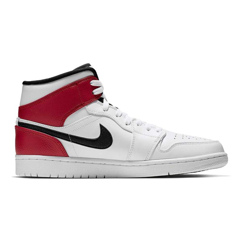 Tenis-Nike-Air-Jordan-1-Mid-Masculino-Branco-3