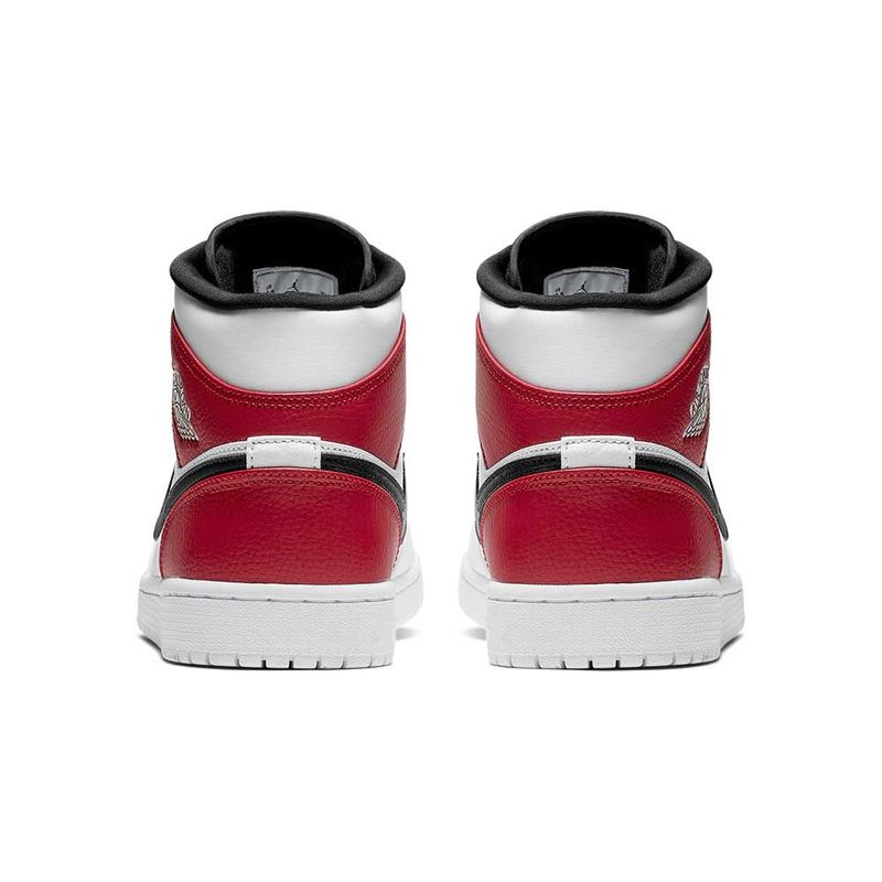 Tenis-Nike-Air-Jordan-1-Mid-Masculino-Branco-6