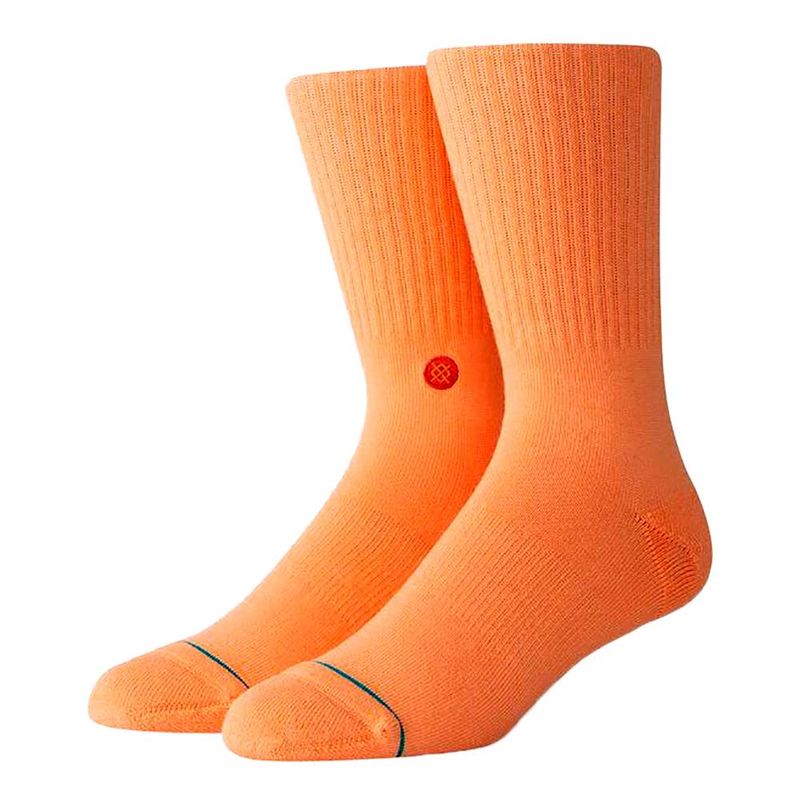 Meia-Stance-Icon-Masculina-Laranja