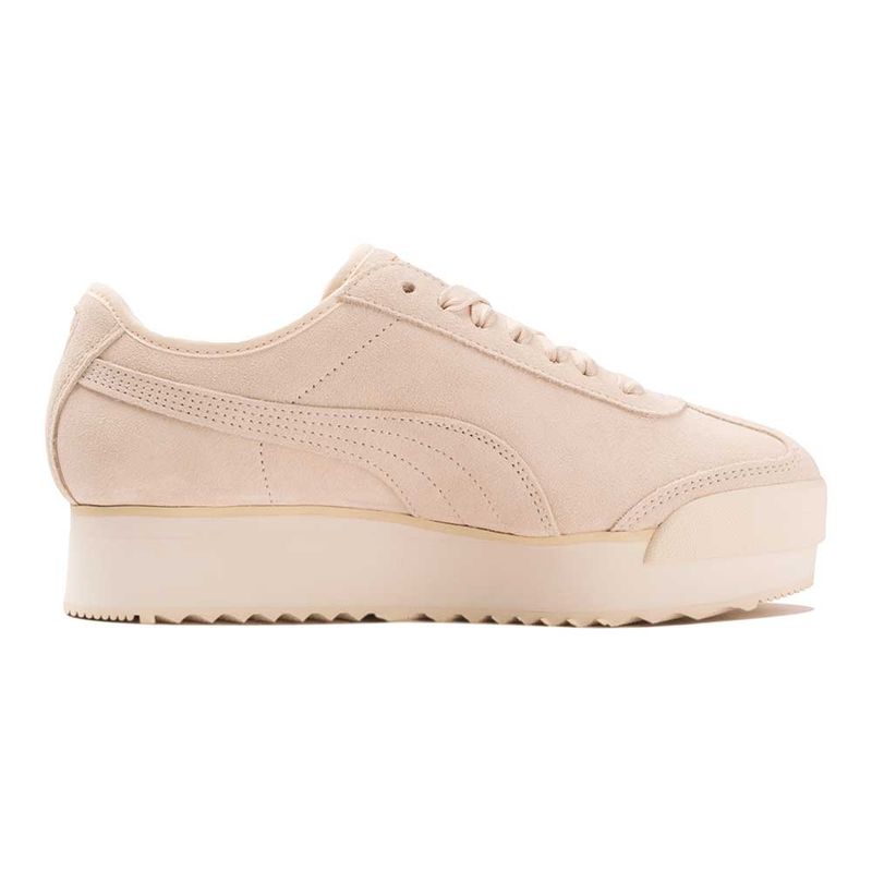 Tenis-Puma-Roma-Amor-Suede-Feminino-Bege-3
