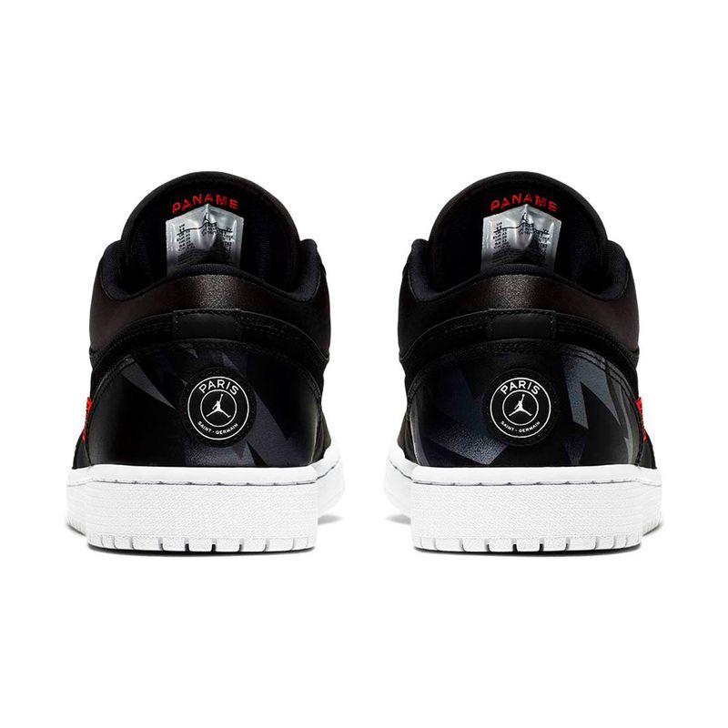 Tenis-Air-Jordan-1-Low-PSG-Masculino-Preto-6