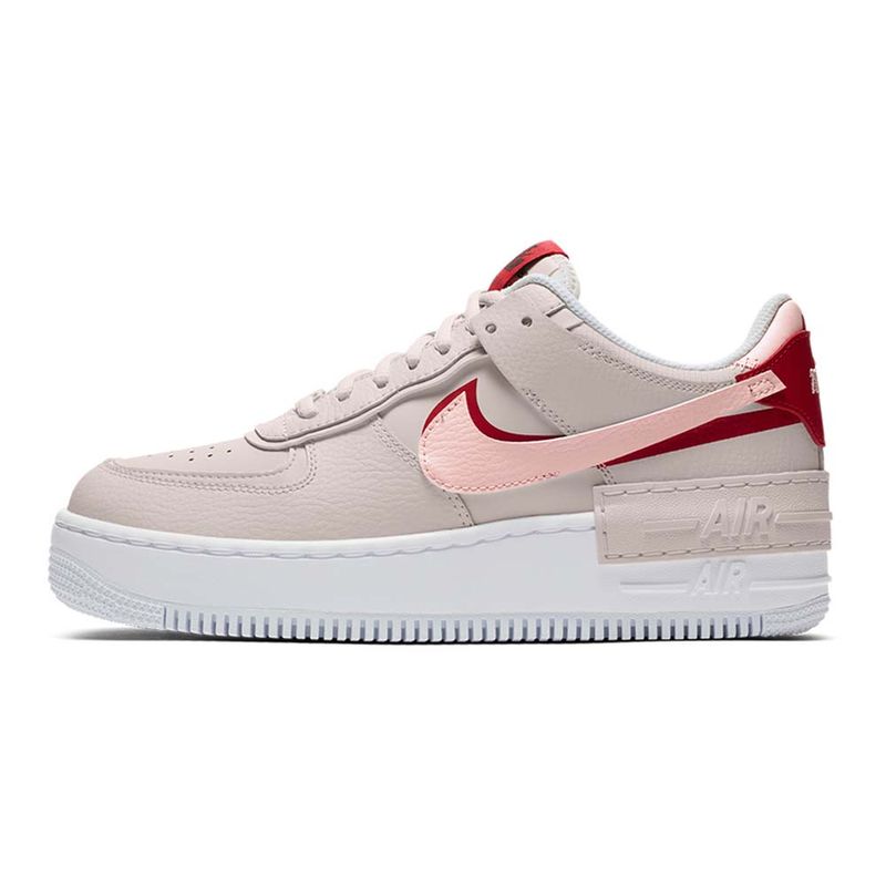 Tenis-Nike-Air-Force-1-Feminino-Bege