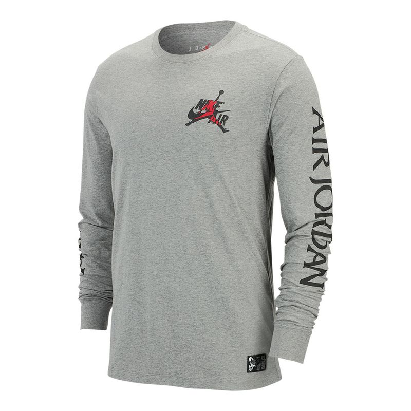 Camiseta-Jordan-Classics-Masculina-Cinza