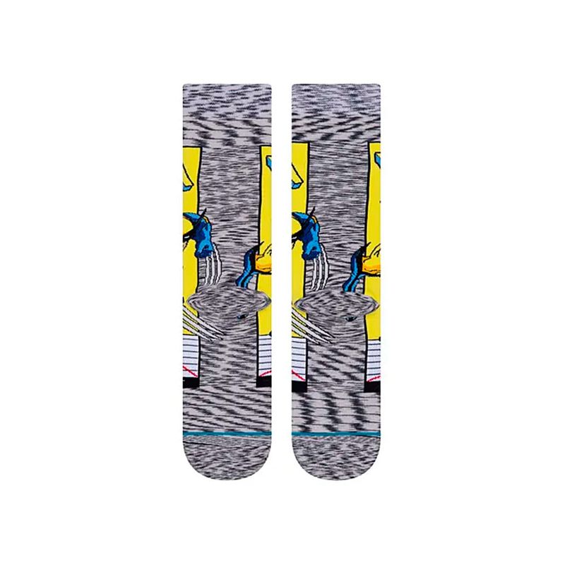 Meia-Stance-Wolverine-Comic-Multicolor-3