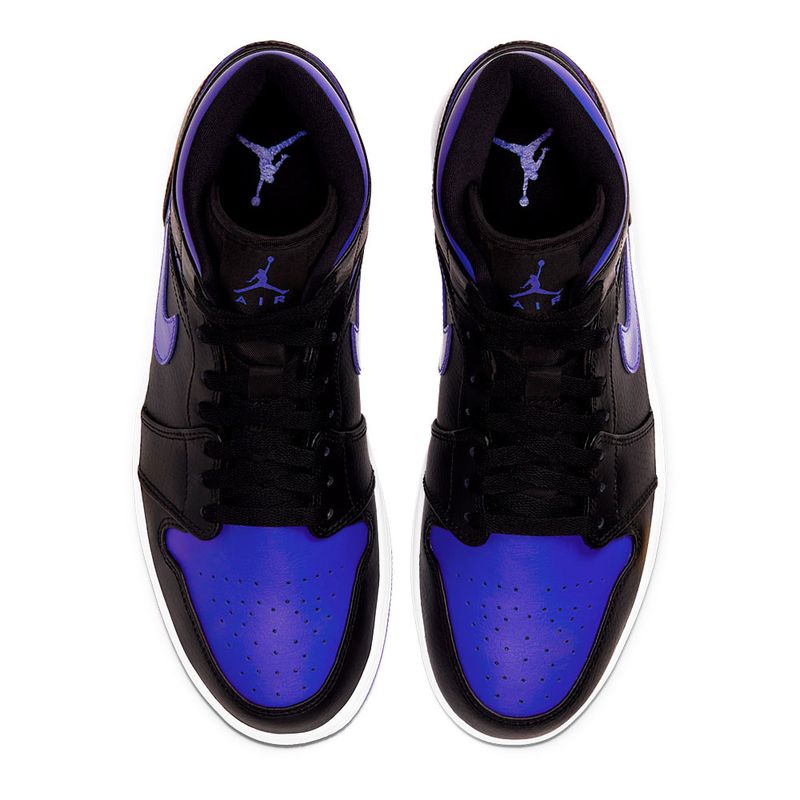 Tenis-Nike-Air-Jordan-1-Mid-Masculino-Preto-4