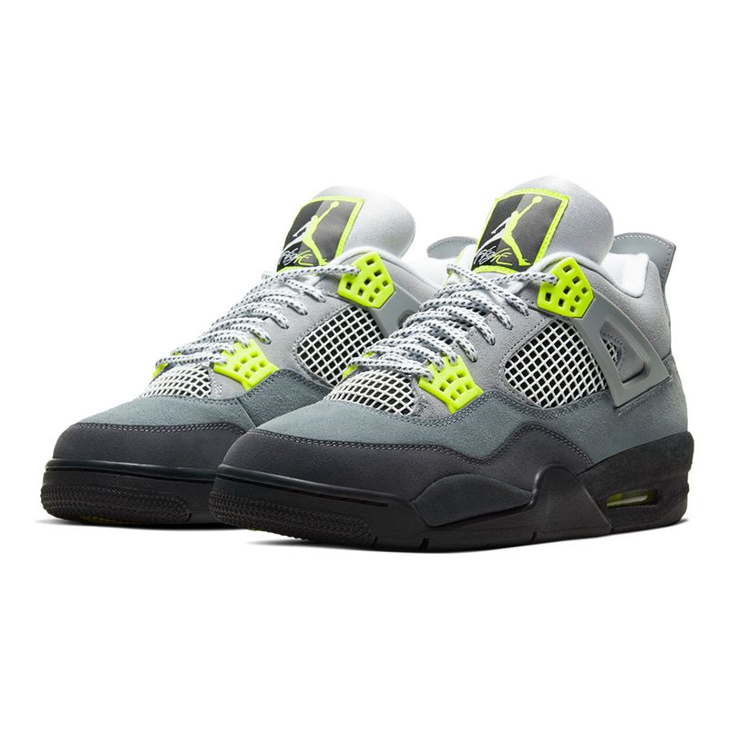 Tenis-Air-Jordan-4-Retro-LE-Masculino-Cinza-5