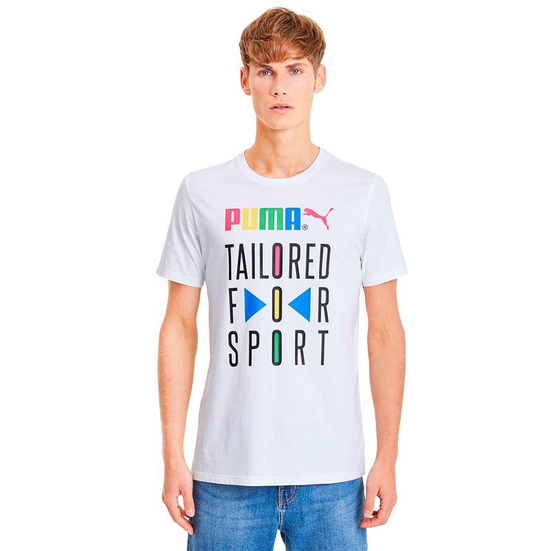 Camiseta-Puma-Graphic-TFS-Masculina-Branca