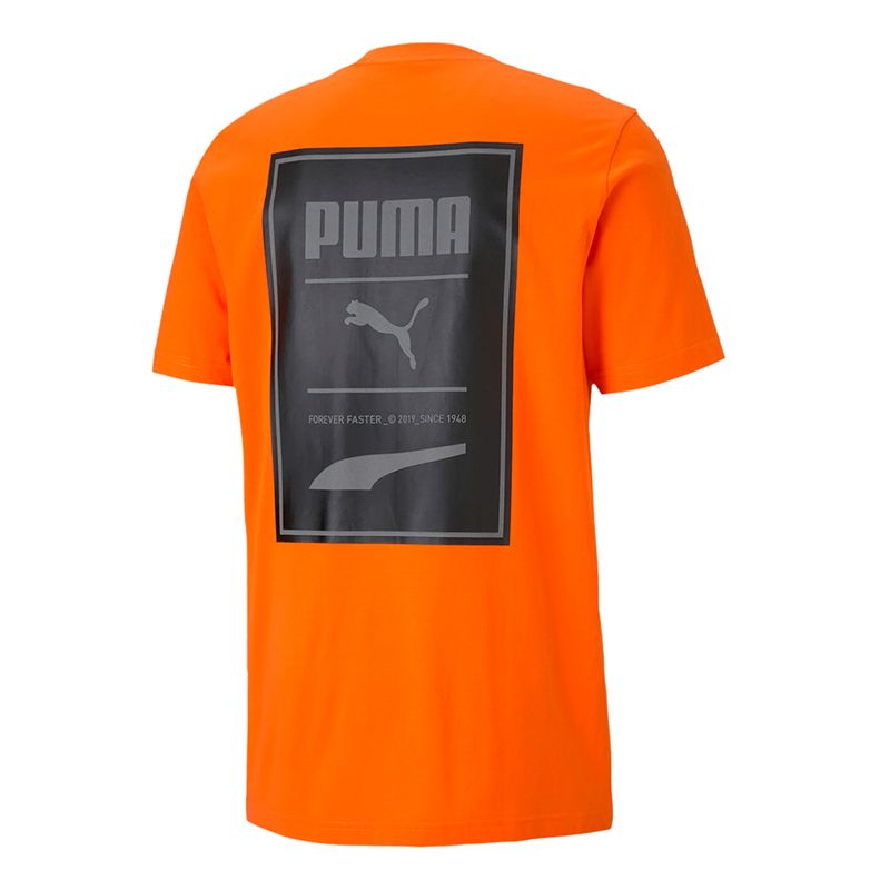 Camiseta-Puma-Recheck-Pack-Graphic-Masculina-Laranja-2