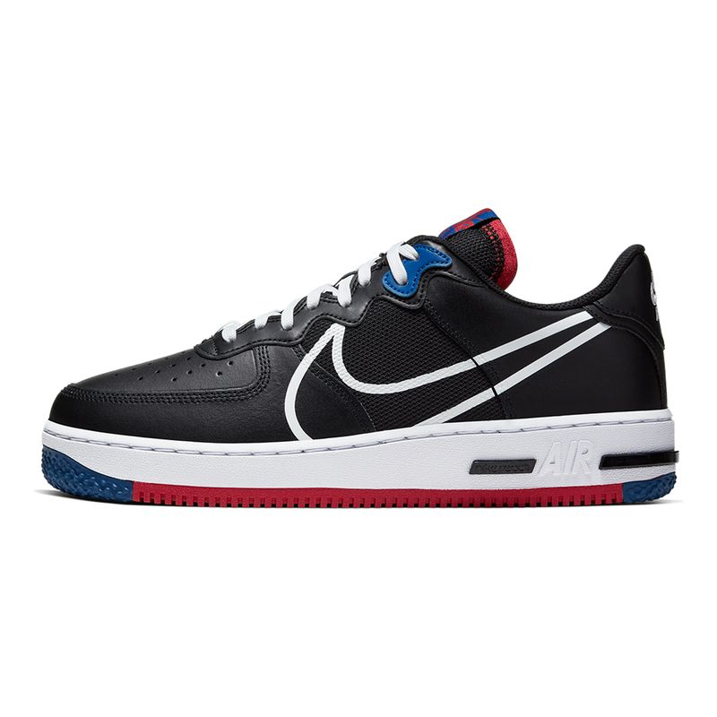 Tenis-Nike-Air-Force-1-React-Masculino-Preto