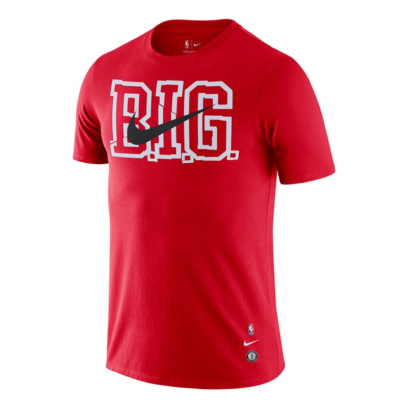 Blusa-Nike-Tee-Biggie-Masculina-Vermelha