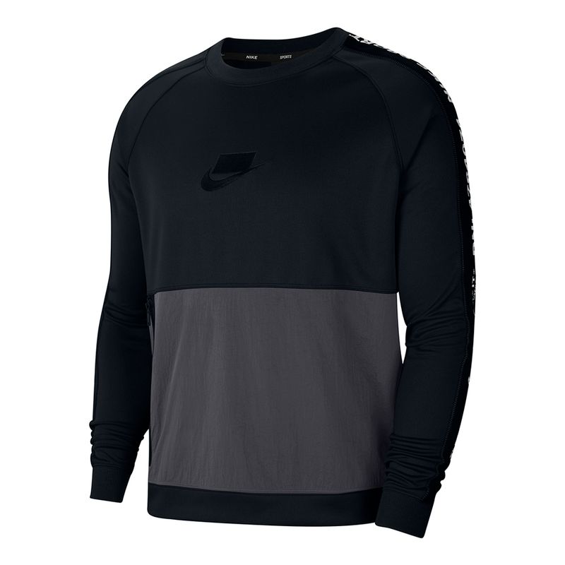 Blusa-Nike-Crew-PK-Masculina-Preta
