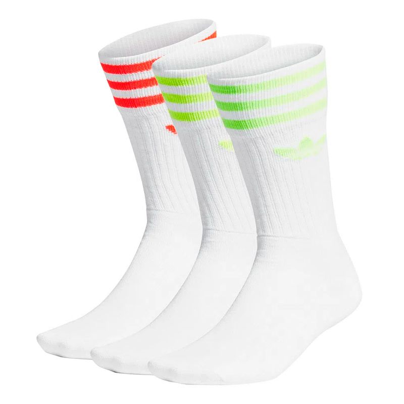 Meia-adidas-Solid-3P-Branca