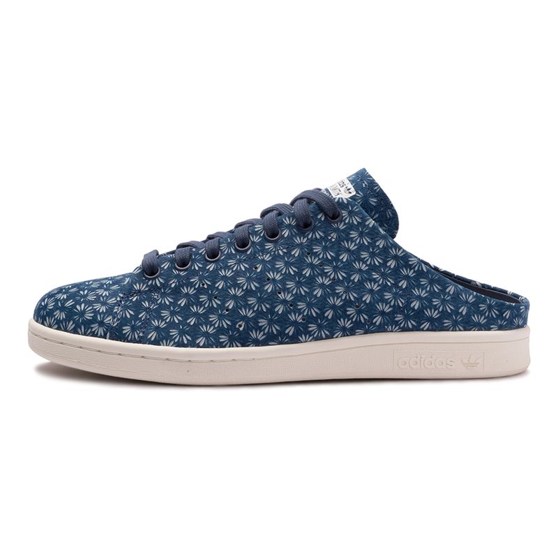 Tenis-adidas-Stan-Smith-Mule-Azul