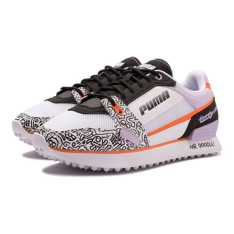 Tenis-Puma-Mile-Rider-Mr-Doodle-Feminino-Multicolor-5