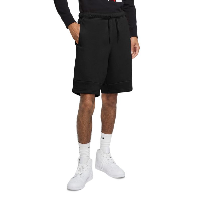 Shorts-Jordan-Jumpman-Air-Fleece-Masculino-Preto