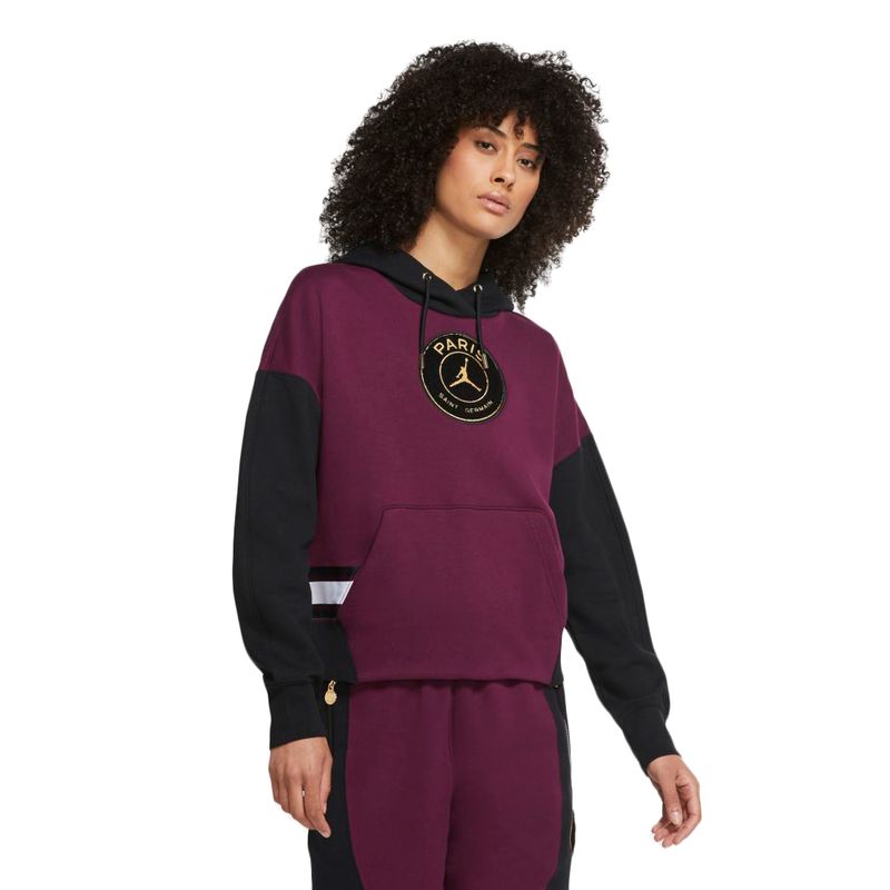 Blusao-Jordan-X-PSG-Fleece-Feminino-Vinho