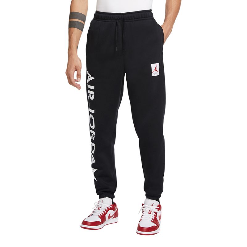 Calca-Jordan-AJ4-Graphic-Masculina-Preta