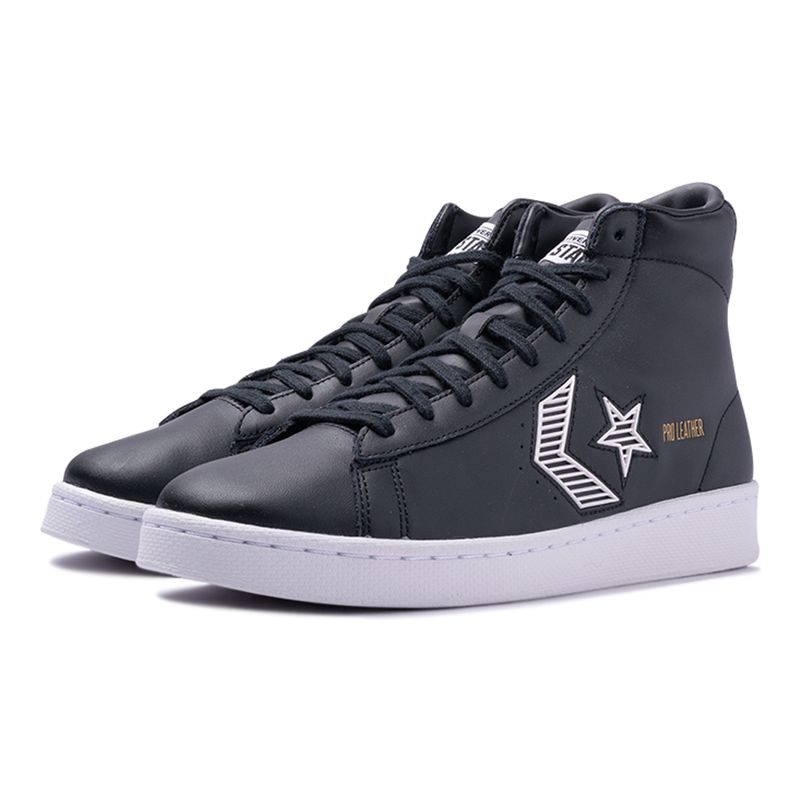 Tenis-Converse-Pro-Leather-Hi-Preto