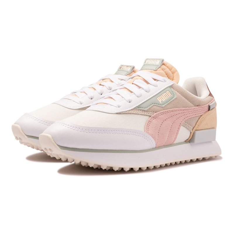 Tenis-Puma-Future-Rider-Soft-Metal-Feminino-Branco