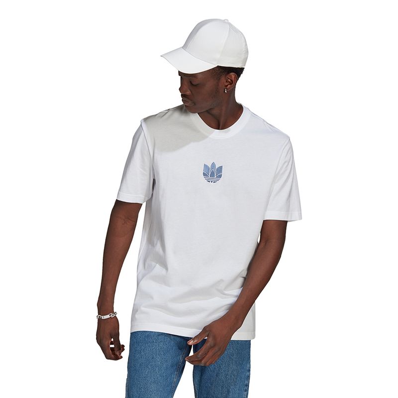 Camiseta-adidas-3D-Trefoil-Masculina-Branco