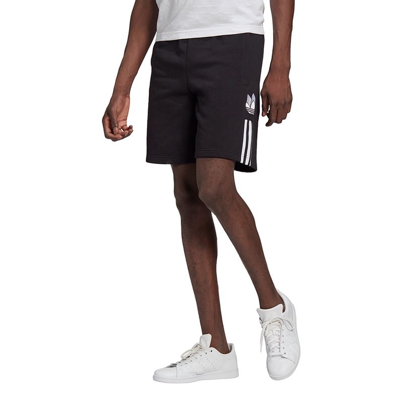 Bermuda-adidas-3D-Trefoil-Masculina-Preta