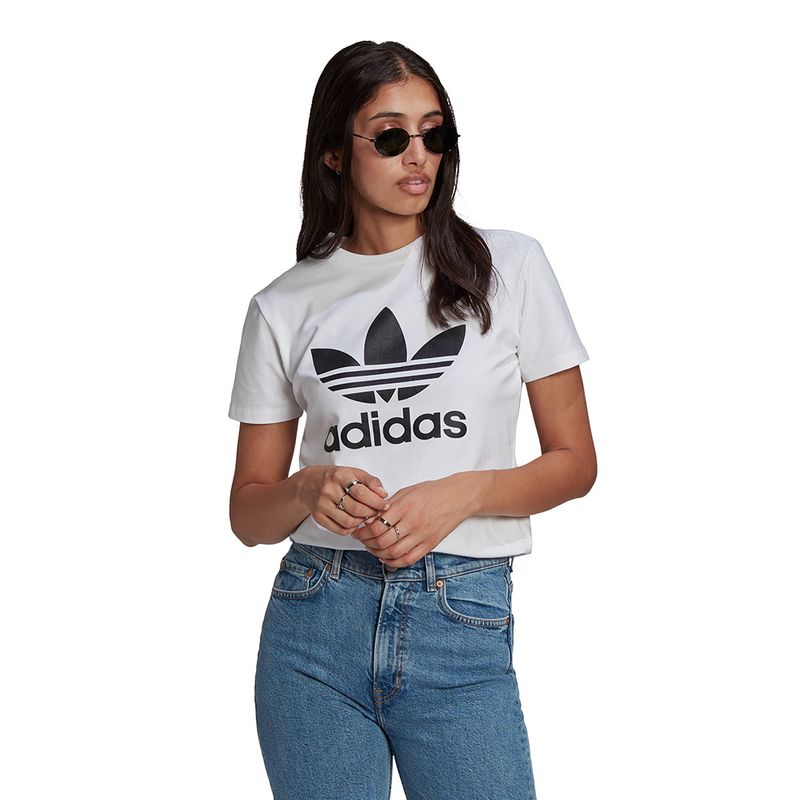 Camiseta-adidas-Adicolor-Classics-Trefoil-Feminina-Branco