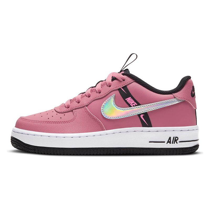 Tenis-Nike-Air-Force-1-LV8-Ksa-GS-Infantil-Rosa