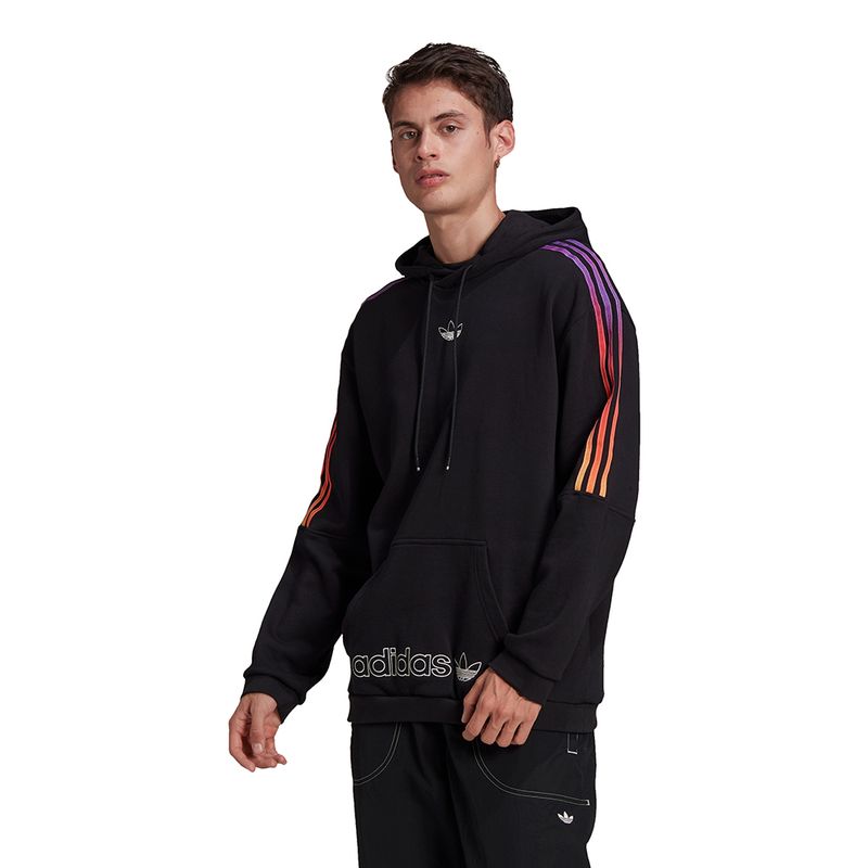 Blusa-adidas-Sprt-3-Stripes-Masculina-Preta