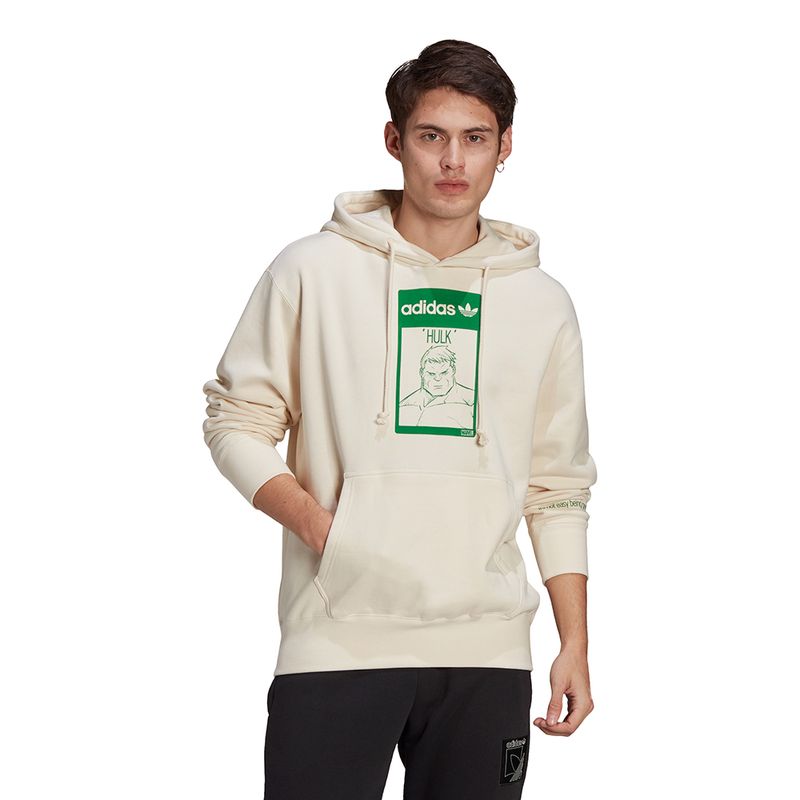Blusao-adidas-Hoodie-Hulk-Bege