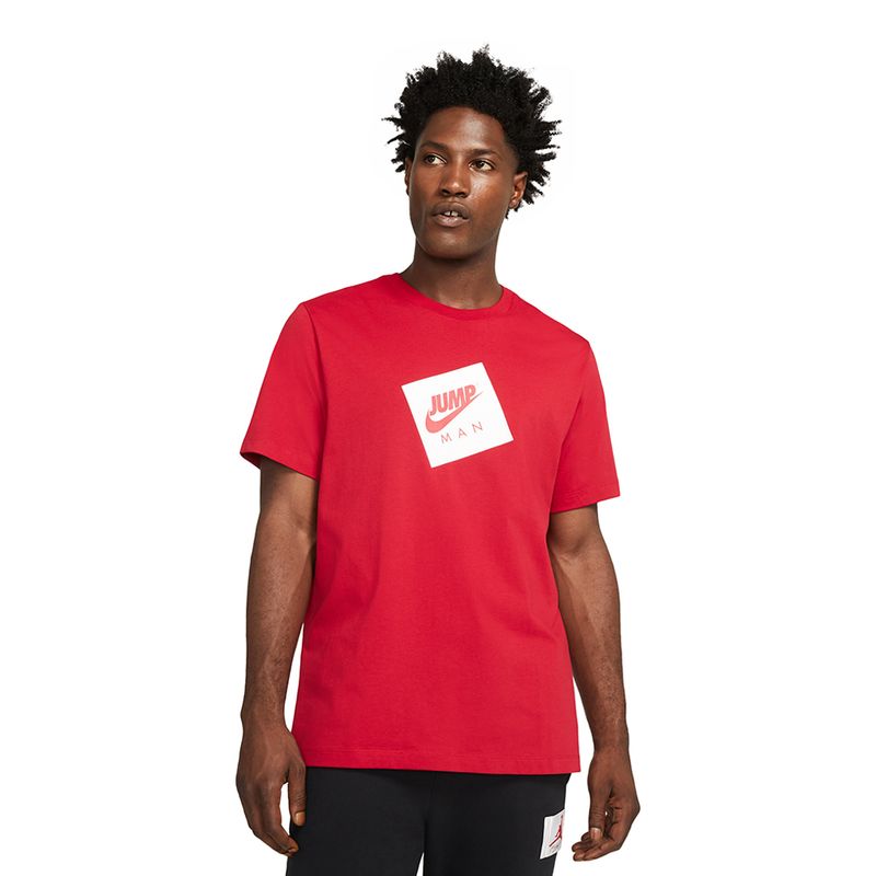 Camiseta-Jordan-Jumpman-Masculina-Vermelha