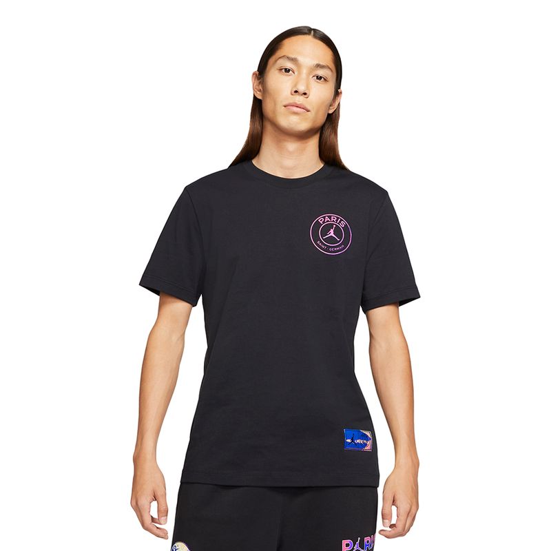 Camiseta-Jordan-X-PSG-Masculina-Preta