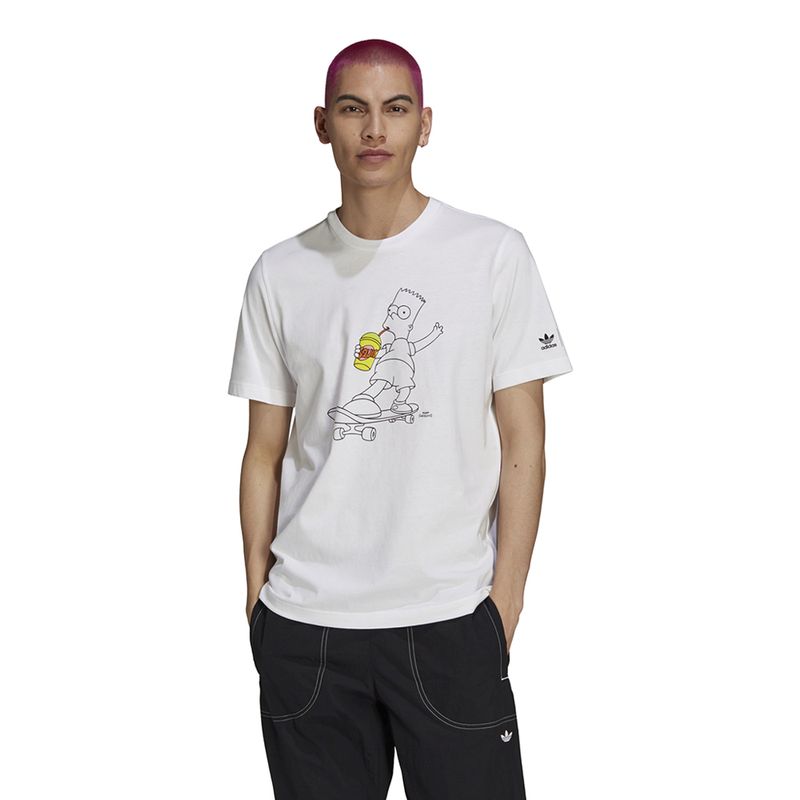 Camiseta-adidas-X-The-Simpsons-Masculina-Branca