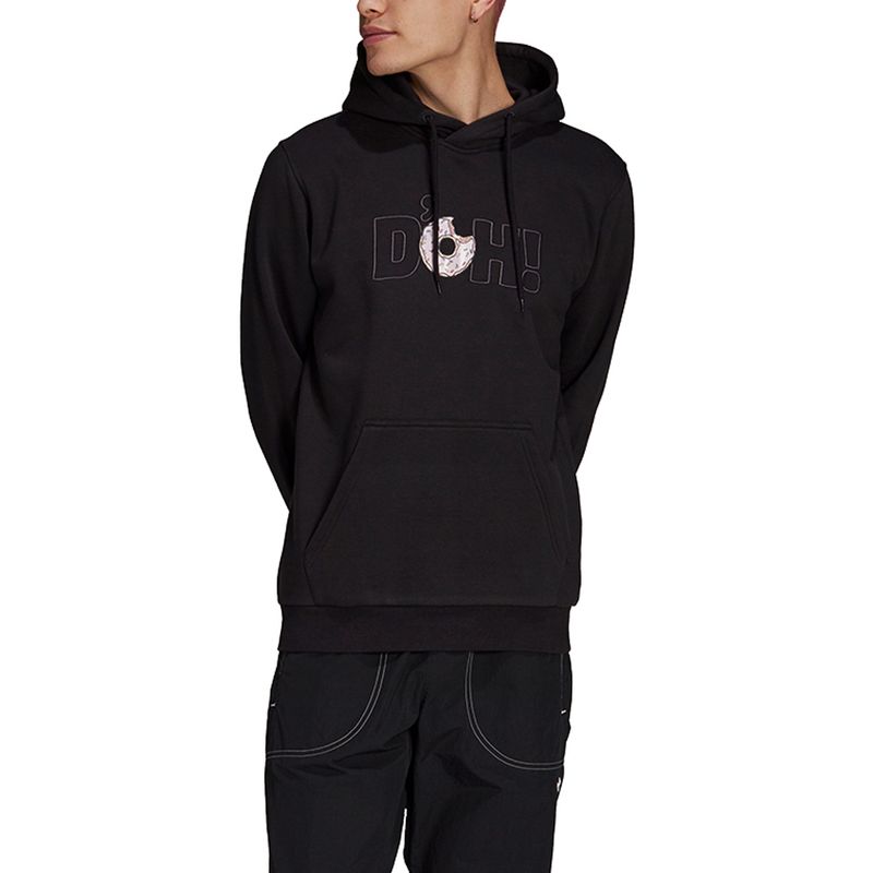 Blusao-adidas-X-The-Simpsons-D-Oh-Masculina-Preto